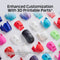 HyperX Pulsefire Saga Pro - Draadloze Gaming Muis - 16 Gripcombinaties - 26K DPI