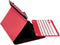 SilverHT 111914540199 - Toetsenbord Case - Wireless Qwerty Spaans - Rood Wit