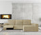 Hoes voor chaise longue met lange armleuning rechts Eysa JAZ Beige 180 x 120 x 360 cm
