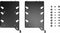 Fractal Design Define 7 HDD Tray Kit Type B - 3.5”/2.5” HDD/SSD trays - Zwart (2 stuks)