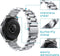 imoshion Bandje met Horlogeband inkorter - Geschikt voor Samsung Gear S3 Frontier, Samsung Gear S3 Classic, Samsung Galaxy Watch (46mm) - imoshion Stalen bandje - Zilver