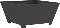 vidaXL - Vuurplaats - Vierkant - Zwart - 80x80x40 - cm - Staal