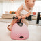 Scoot and Ride SR-96596 - 3-in-1 Loopwagen - Opbergruimte 360 graden draaibare wielen - Roze
