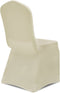 vidaXL - Stoelhoezen - stretch - 24 - st - crème