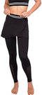 Dameslegging met rok - broek voor yoga, pilates, fitness, sport
