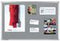 Prikbord Legamaster professional 90x120cm kurklino grijs