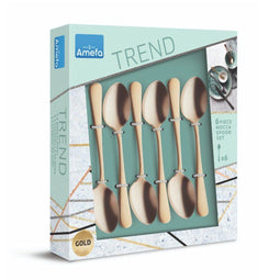 Amefa Austin Vintage Goud PVD - 6 theelepels