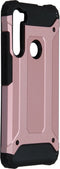 iMoshion Hoesje Geschikt voor Motorola One Fusion Plus Hoesje - iMoshion Rugged Xtreme Backcover - Rosé