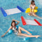 Waterhangmat 128 x 80 cm - Blauw - Luchtmatras zwembad - Lekker lounge