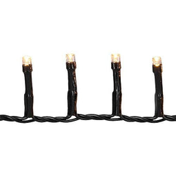Konstsmide 3872-100 - Micro LED lichtsnoer 'Cluster' - 2000 warm witte LED's - zwart