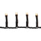 Konstsmide 3872-100 - Micro LED lichtsnoer 'Cluster' - 2000 warm witte LED's - zwart