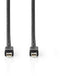 Nedis CCGB37504BK20 - Mini DisplayPort Kabel - 200 cm - Zwart