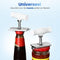 Techvavo® Potopener - Ergonomische Dekselopener - Antislip Handgreep - RVS/Wit
