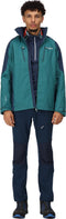 Regatta Calderdale Iv Outdoorjack Heren Turquoise/marineblauw Maat S