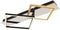 Globo Lesina - plafonniere - LED 1100 lumen - chroom