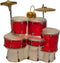 Drumstel kerstbal - Jack Mensinga Kerstcollectie