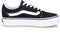 VANS WM Ward Platform - Lage sneakers - Gevulkaniseerde bodemeenheid - Black/White (2023)
