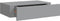 vidaXL - Wandschap - met lade 40x23,5x10 cm MDF grijs