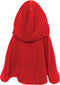 Great Pretenders Verkleedkledij Woodland Roodkapje cape - Rood - Maat 4-6 jaar