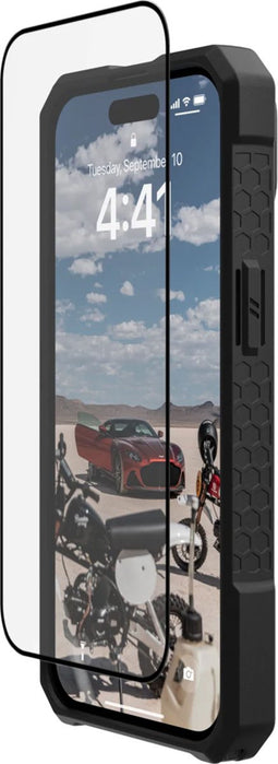 Urban Armor Gear 144351110040 - Shield Plus Screenprotector - Dubbel versterkt gehard glas - Zwart