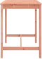 vidaXL Tuintafel 82,5x82,5x110 cm massief douglashout