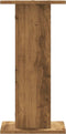 vidaXL - Plantenstandaards - 2 - st - 30x30x60 - cm - hout - artisanaal - eiken