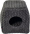 Jack and Vanilla Huisdierengrot Softy S 40x40x39 cm rosette grijs