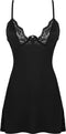 Bellastia Babydoll Met Sexy String - Zwart