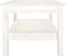vidaXL - Salontafel - 80x50x40 - cm - massief - grenenhout - wit
