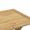 vidaXL - Tuintafel - inklapbaar - 45x45x45 - cm - bamboe