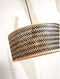 GOOD&MOJO Hanglamp Java - Bamboe/Zwart - Ø50cm - Modern - Hanglampen Eetkamer, Slaapkamer, Woonkamer