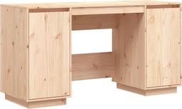vidaXL - Bureau - 140x50x75 - cm - massief - grenenhout