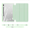 Dux Ducis - Tablet hoes geschikt voor Samsung Galaxy Tab S8 Plus - Toby Series - Tri-Fold Book Case - Groen