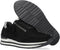 Gabor 76.528.67 - Lage sneakers - Suède - Chunky zool - Zwart - Maat 40