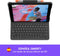 Logitech Slim Folio - Bluetooth Keyboard - Geschikt voor iPad (7e gen) - Zwart
