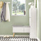 SoBuy FSR134-W - Schoenenkast met Bank - 2 Kleppen 2 Lades - Wit