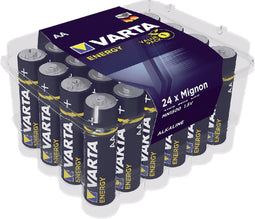 Batterij varta aa energy 24 pack | 12 stuks