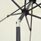 vidaXL - Parasol - met - LED-verlichting - en - aluminium - paal - 270 - cm - zandwit