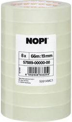 tesa 57889-00000-00 Zelfklevende folie Transparant (l x b) 66 m x 19 mm 8 stuk(s)