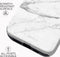 Lunso Geschikt voor iPhone 15 Pro Back cover hoesje magnetisch - Marble Vana
