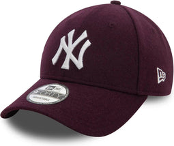 New Era - New York Yankees Melton Wool Purple 9FORTY Adjustable Cap