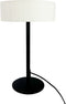 Dyberg Larsen Calix - Tafellamp - Stoffen kap - Nature/Black