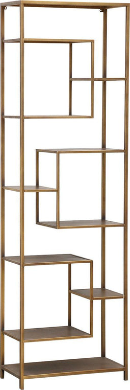 PTMD Kast Duana Playful Goud Iron Open Hoog