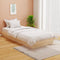 vidaXL - Bedframe - massief - hout - 100x200 - cm