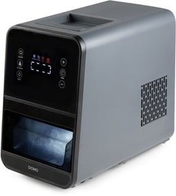 DOMO DO9286IB - Nugget IJsblokjesmachine - 1,5L - 15kg/24u - IJs in 6 min - Grijs/Zwart