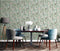DUTCH WALLCOVERINGS Behang Flamingo mintkleurig