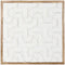 Home ESPRIT - Decoratieve figuren - Modern 3D Mangohout 90 x 3 x 90 cm - Wit