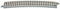 Z Rokuhan rails (met ballastbed) 7297012 Gebogen rails 13 ° 490 mm 2 stuk(s)