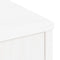 vidaXL - Bijzetkast - met - lades - wit - 40x24x79 - cm - massief - grenenhout