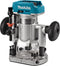 Makita DRT50ZJX9 - Freesmachine - Borstelloze motor 10.000-30.000 min⁻¹ - 18 V (1 stuk)